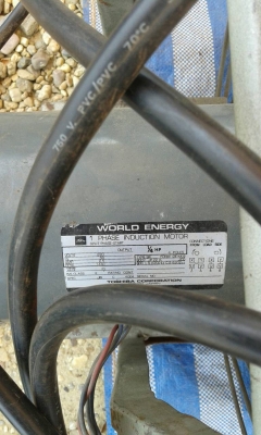 พัดลมมอเตอร์ 1/4  แรง