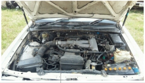 โตโยต้าคราว เครื่อง 1j ออโต้ no book สีขาวตามสภาพ แก๊ส+น้ำมัน