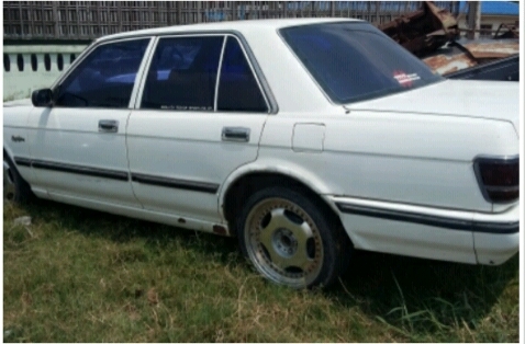 โตโยต้าคราว เครื่อง 1j ออโต้ no book สีขาวตามสภาพ แก๊ส+น้ำมัน