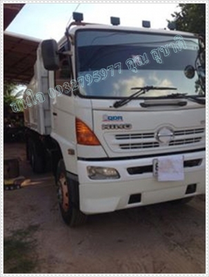 ขายรถสิบล้อ FM1A 344แรง ปี53 ดัมพ์สามมิตร กะบะสามมิตร มีชุดลากพ่วง มีลำโพง