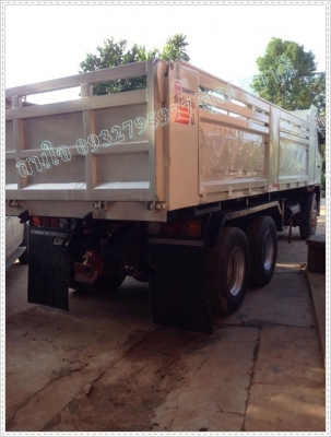 ขายรถสิบล้อ FM1A 344แรง ปี53 ดัมพ์สามมิตร กะบะสามมิตร มีชุดลากพ่วง มีลำโพง