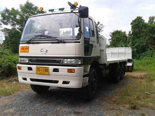 ขาย HINO FM 2 K พื้นเรียบ 2 เพลา เฉพาะตัวแม่ ปี 2545 240 แรงม้า เครื่อง K13D