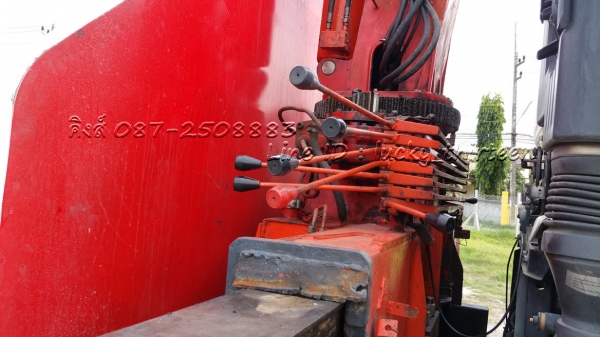 ขาย Hino FG 6ล้อ ปี50 ติดเครน 5 ตัน 4 ปลอก กระบะยาว 6 เมตร