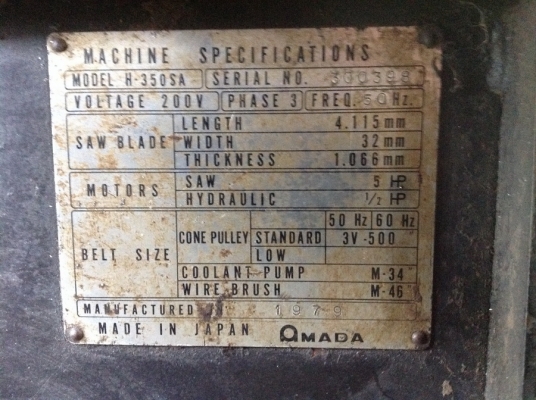 เลื่อย AMADA