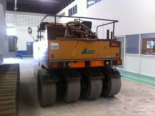 CP20W Dynapac รถบด นำเข้าจากญี่ปุ่น เก่านอกไม่เคยใช้งานในไทย