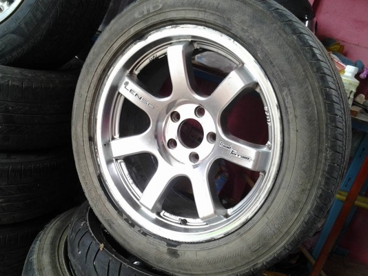 RT7 คู่เดียว 17*8 / 5*114 ออฟ 20 ขาย 3800 บาท พร้อมยาง