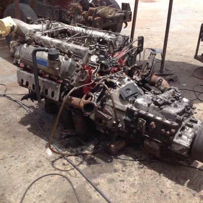 ขายเครื่อง hino ef 750  ไม่มีใบคุม