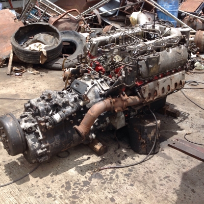 ขายเครื่อง hino ef 750  ไม่มีใบคุม