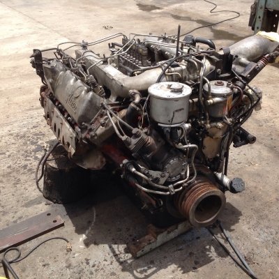 ขายเครื่อง hino ef 750  ไม่มีใบคุม