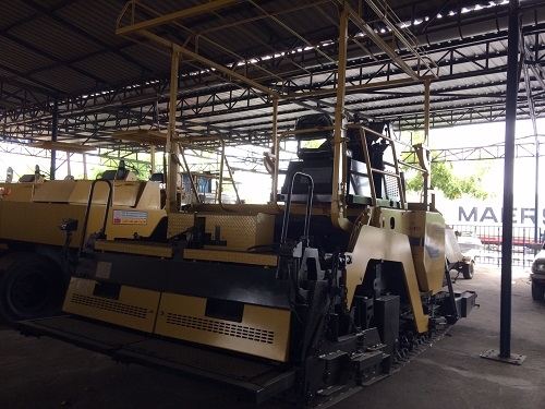 รถปูยาง Nigata NFB6C ปูได้ 4 เมตร ตีนแทรก รถเก่านอก นำเข้าจากญี่ปุ่น พร้อมใช้งาน