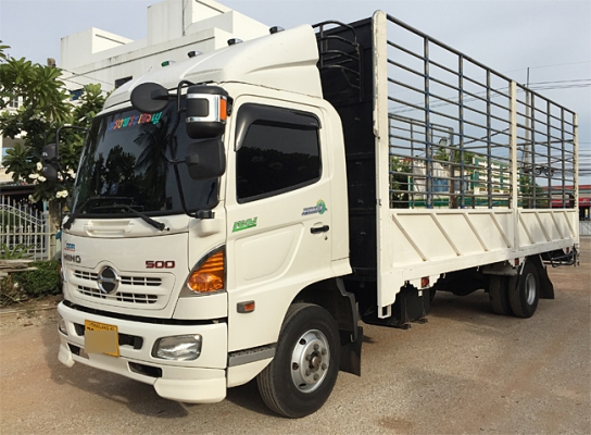 ขายหกล้อ HINO ซีรีส์500 FC9JLLA 175 แรงม้า QDR ปี 56 กระบะยาว 6.50เมตร