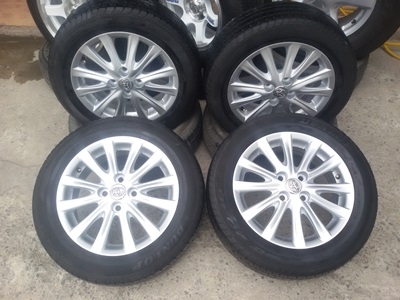 ขายล้อแม็กTOYOTA VIOS12 ก้านยาง ปี14  4 ล้อ