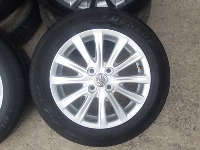 ขายล้อแม็กTOYOTA VIOS12 ก้านยาง ปี14  4 ล้อ