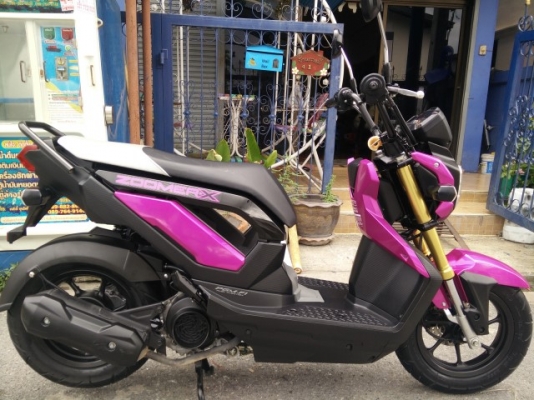 HONDA ZOOMER X ตัวใหม่ไมล์แดง รถปี2015รถ4เดือน วิ่ง2xxxโล กุญแจแท้2ดอก รถสวยพร้อมใช้งาน