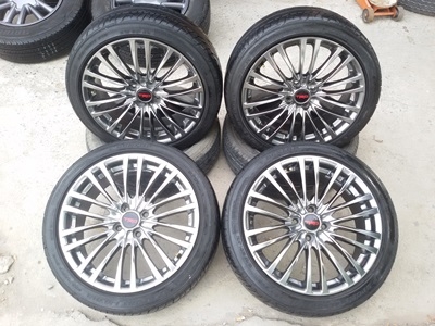 ขายล้อแม็กTOYOTA VIOS TRD 4รู ขอบ17ยาง205/45/17  4  ล้อ