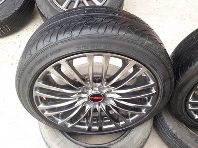 ขายล้อแม็กTOYOTA VIOS TRD 4รู ขอบ17ยาง205/45/17  4  ล้อ