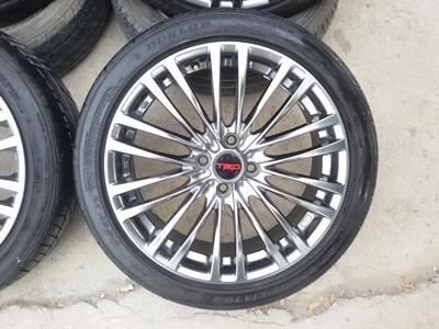 ขายล้อแม็กTOYOTA VIOS TRD 4รู ขอบ17ยาง205/45/17  4  ล้อ