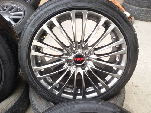 ขายล้อแม็กTOYOTA VIOS TRD 4รู ขอบ17ยาง205/45/17  4  ล้อ