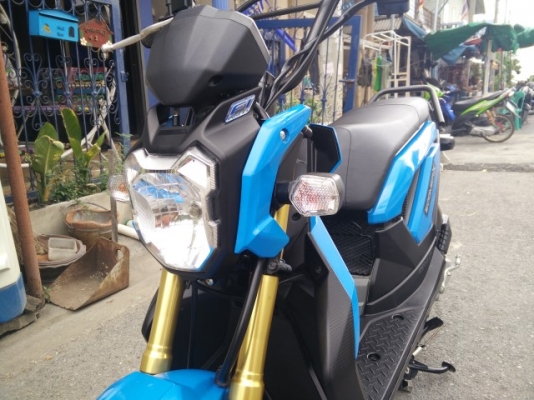 HONDA ZOOMER X รถปี2014วิ่ง3xxxโล สีน้ำเงิน ดำ สวยเท่ห์ไม่ซ้ำใคร กุญแจแท้2ดอก พร้อมใช้งาน ราคาเบาๆ