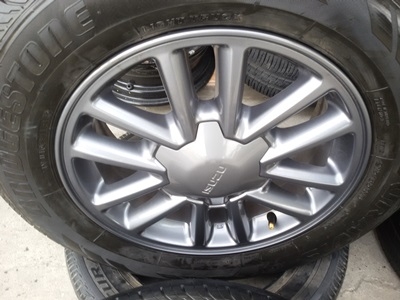 ขายล้อแม็กISUZU All New 16สีกัล ยาง215/65/16 ปี1614 4 ล้อ