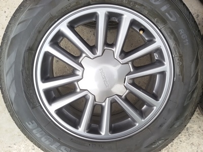 ขายล้อแม็กISUZU All New 16สีกัล ยาง215/65/16 ปี1614 4 ล้อ