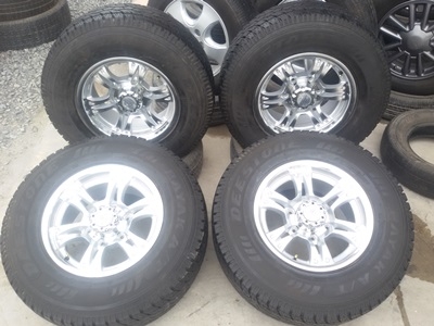 ขายล้อขอบ15 6รูMICHIKAWA หน้า7.5 ยาง235/75/15  4 ล้อ