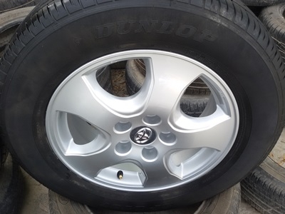 ขายล้อแม็กToyota Vigo Smart 16พร้อมยาง ปี 14  4 ล้อ