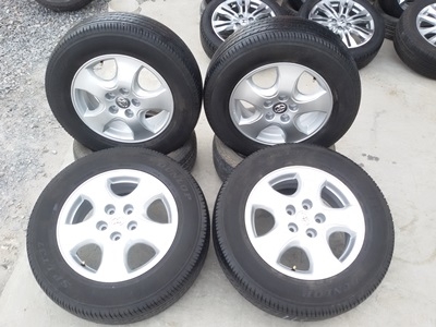 ขายล้อแม็กToyota Vigo Smart 16พร้อมยาง ปี 14  4 ล้อ