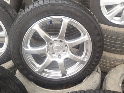 ขายล้อแม็กMODEL 7ขอบ15กว้าง7 4รู100-114พร้อมยาง  4 ล้