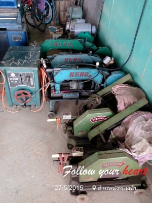 ไฟเบอร์ตัดเหล็กวินเนอร์ 16 นิ้ว มอเตอร์ 3 แรงพร้อมใช้สภาพสมบูรณ์เดิมๆครับขนาด 16 นิ้ววินเนอร์  มอเตอร์ 3  แรงคับ  มี 2  ตัวครับราคานี้คุ้มครับ