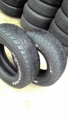 235/70R15 BRIDGESTONE DUELER AT มี 2 เส้น tel.081-427-3941