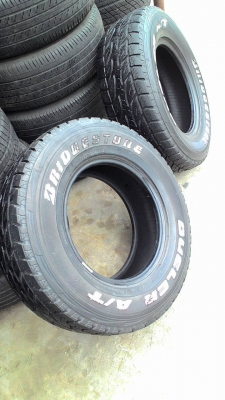235/70R15 BRIDGESTONE DUELER AT มี 2 เส้น tel.081-427-3941