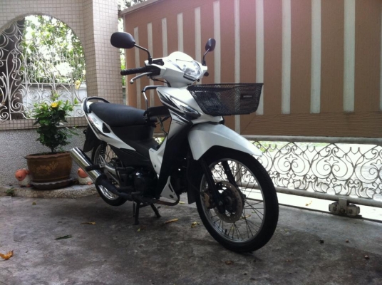 ขออนุญาติขาย HONDA WAVE 125X U-Box มือเดียว สีขาวมุก โอนให้ฟรี