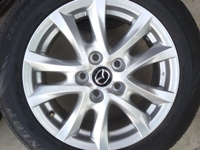 ขายล้อแม็กMAZDA 3 All New 16 พร้อมยางปี14  4 ล้อ