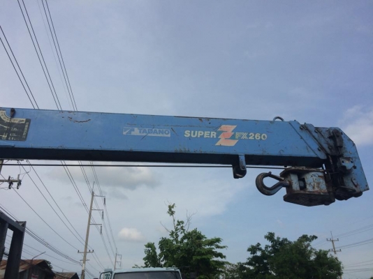 ฮีโน่ Fc4j ติดเครน2.6ตัน รถห้างสภาพสวย พร้อมใช้