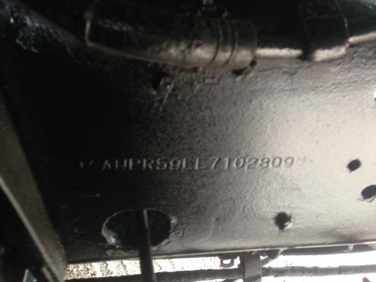 ขายNPR59LU เครื่อง4BE รถห้างแท้ เครื่องดี คัทซีสวยหัวเดิม กระบะไม้มะค่าอย่างดีแข็งแรง