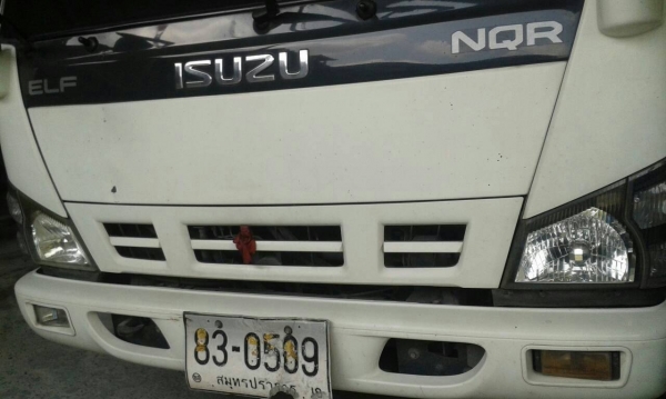 หกล้อ อีซูซุ NQR150ปี50ห้างแท้ สภาพสวยเดิมบางทั้งคัน กะบะเหล็กสูงยาว 5.50ม เล่มทะเบียนพร้อมโอน