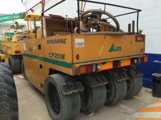 รถบดล้อยาง Dynapac CP20W สภาพสวย ถึงไทยแล้วครับ จากญี่ปุ่น ราคาไม่แพง