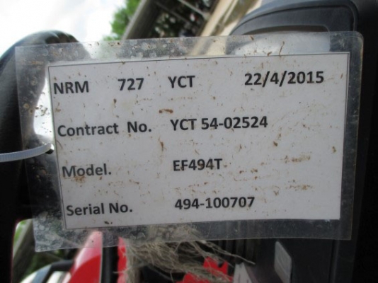 สยามอินเตอร์ เปิดประมูลรถแทร็กเตอร์ยี่ห้อ YANMAR รุ่น EF494T