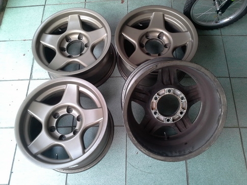 LENSO 6/139 ขอบ 16*8 ET0 สภาพสวยๆ 1ชุด