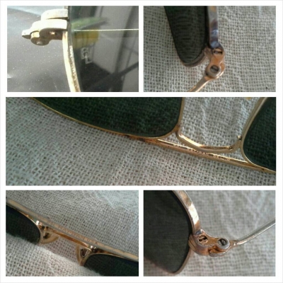 อมตะแว่นตาอาร์ติสต์ B&amp;L RAY-BAN CARAVAN USA