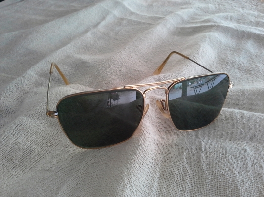 อมตะแว่นตาอาร์ติสต์ B&amp;L RAY-BAN CARAVAN USA