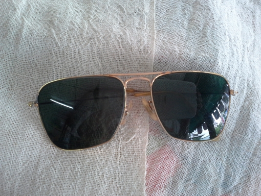 อมตะแว่นตาอาร์ติสต์ B&amp;L RAY-BAN CARAVAN USA