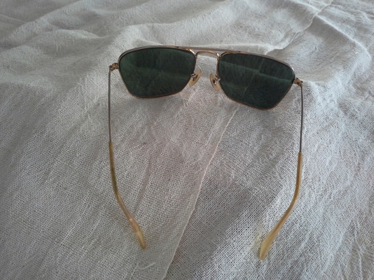 อมตะแว่นตาอาร์ติสต์ B&amp;L RAY-BAN CARAVAN USA