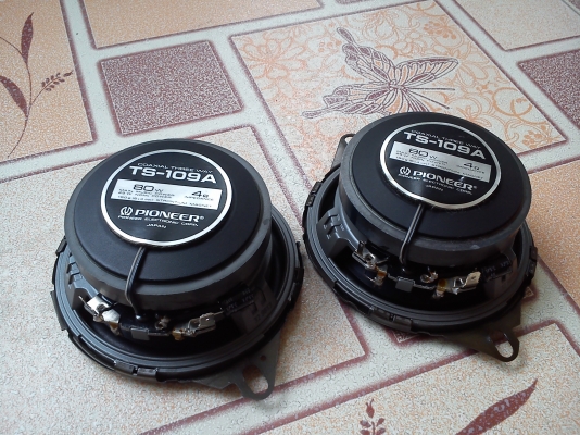 ดอกลำโพง Pioneer รุ่น TS-109A ขนาด4นิ้ว 3ทาง