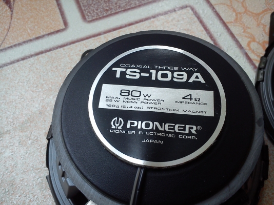 ดอกลำโพง Pioneer รุ่น TS-109A ขนาด4นิ้ว 3ทาง