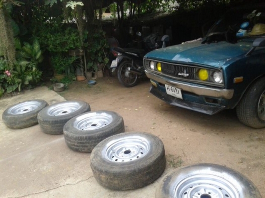 ล้อกะทะ ขอบ 14  5รู  5วง ราคาเบาๆครับ