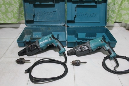 สว่านระบบโรตารี่ ทำงานได้ 3 ระบบ ของmakita รุ่น 2470F (รุ่นใหญ่) สภาพดีพร้อมใช้งานครับ