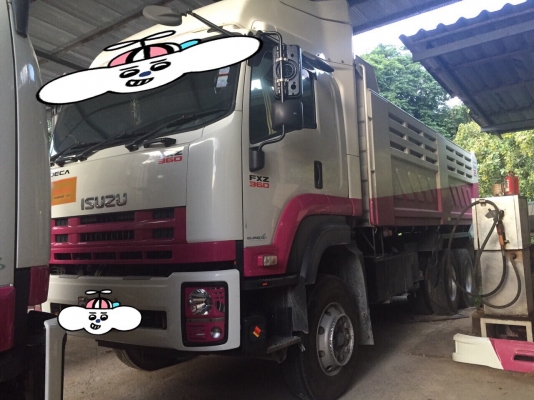 Isuzu 360ปี53  แม่-ลูก3คาน ติดต่อ080-1405528