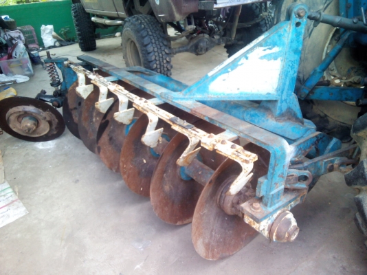 22000บาทลดสุดๆ ผานพรวน6x26" CMT รถไถฟอด  ลูกปืนดี  ใบเต็ม โครงดี